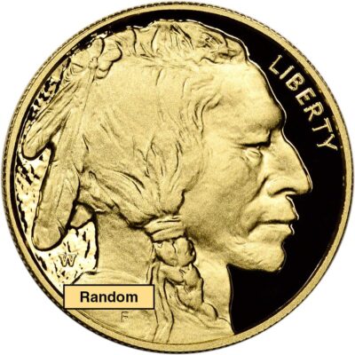 American Gold Buffalo Coin Proof 1 oz $50 - PCGS PR70 Random Date and Label