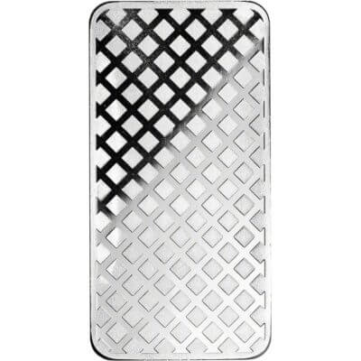 TEN (10) 10 oz. Highland Mint Silver Bar - Morgan Dollar Design .999+ Fine