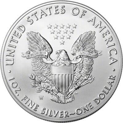 American Silver Eagle Uncirculated Burnished 1 oz $1 - Coin in OGP - Random Date