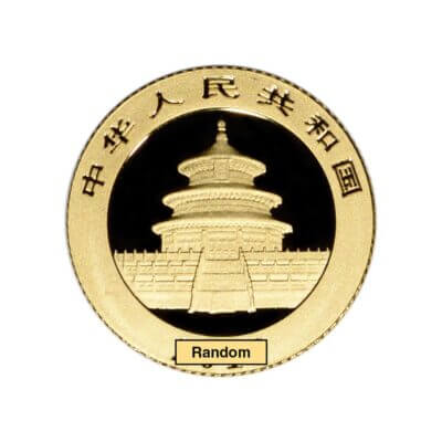 China Gold Panda 1/20 oz 20 Yuan - BU - Random Date