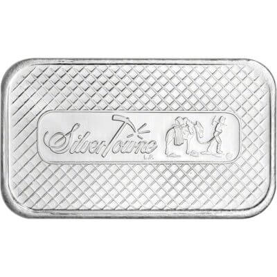 TWENTY 1 oz. SilverTowne Silver Bar - Trademark Prospector Design - 999 Fine