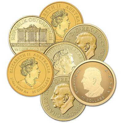 1/4 oz Gold Coin .9999 Fine - Random Brand - Secondary Market