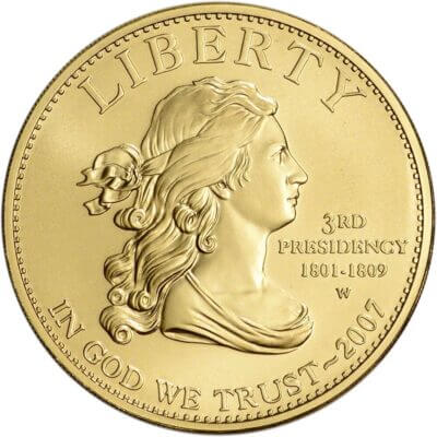 US First Spouse Gold 1/2 oz $10 - Random Date in Plastic Capsule