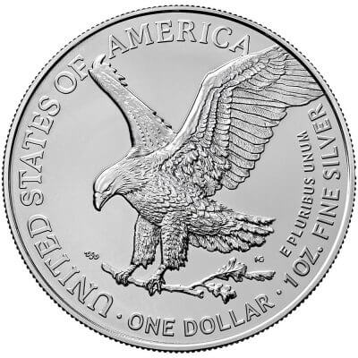 2023 American Silver Eagle 1 oz $1 - BU - Ten 10 Coins