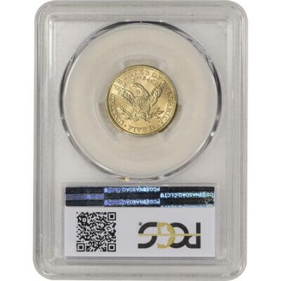 US Gold $5 Liberty Head Eagle - PCGS MS62 - Random Date