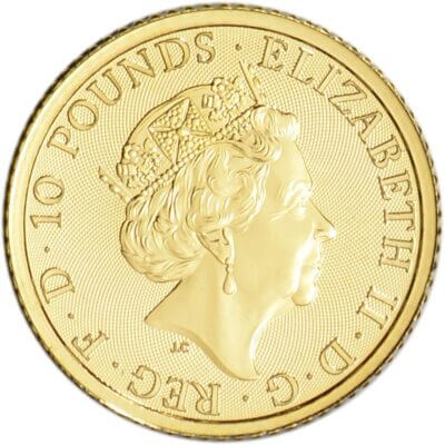 Great Britain Gold Standard Bullion £10 - 1/10 oz - BU - Random Date