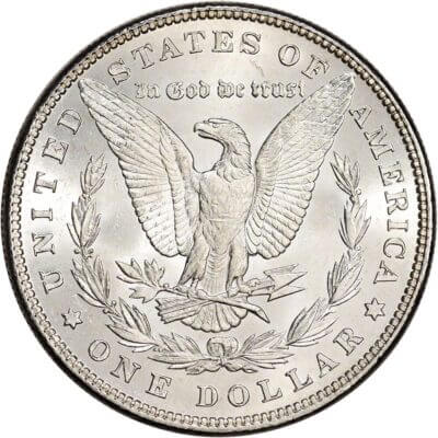 1883 US Morgan Silver Dollar $1 - BU