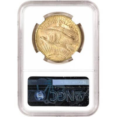 US Gold $20 Saint-Gaudens Double Eagle - NGC MS61 - Random Date