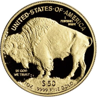 2021 W American Gold Buffalo Proof 1 oz $50 in OGP