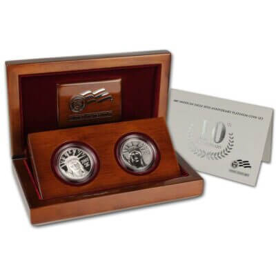 2007 W American Platinum Eagle Two Coin Proof Set in OGP