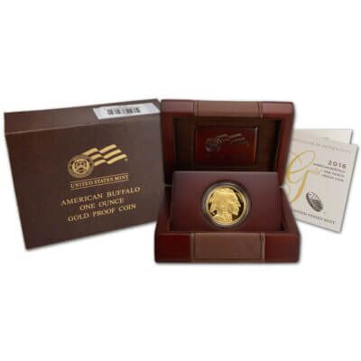 2016-W American Gold Buffalo Proof (1 oz) $50