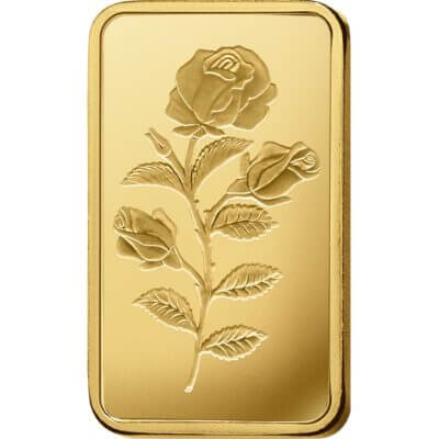 50 gram Gold Bar - PAMP Suisse - Rosa - 999.9 Fine in Sealed Assay