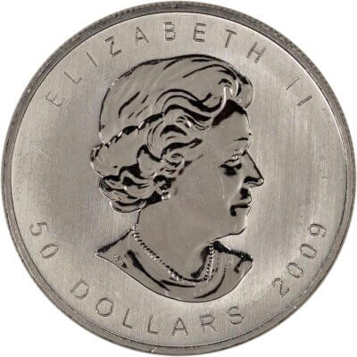 Canada Palladium Maple Leaf - 1 oz - $50 - .9995 Fine - Random Year