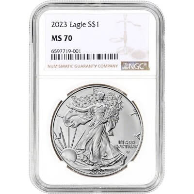 2023 American Silver Eagle - NGC MS70