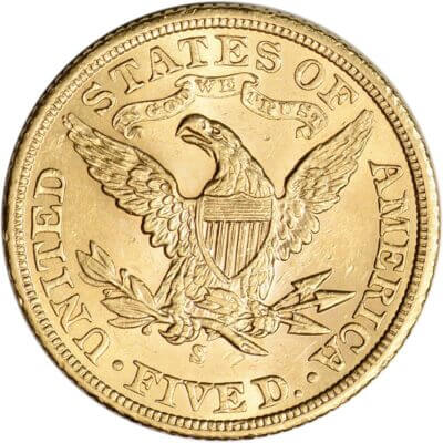 US Gold $5 Liberty Head Half Eagle - BU - Random Date