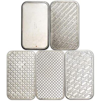1 oz Silver Bar - Random Brand Secondary Market .999 Fine