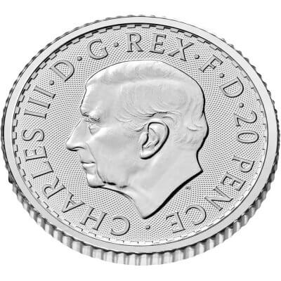 2025 Great Britain Silver Britannia 1/10 oz 20 Pence - BU