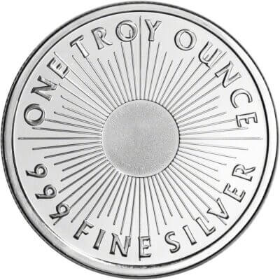 TEN (10) 1 oz. Silver Round - Sunshine Minting - .999 Fine