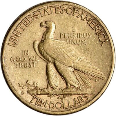 US Gold $10 Indian Head Eagle - XF Condition - Random Date