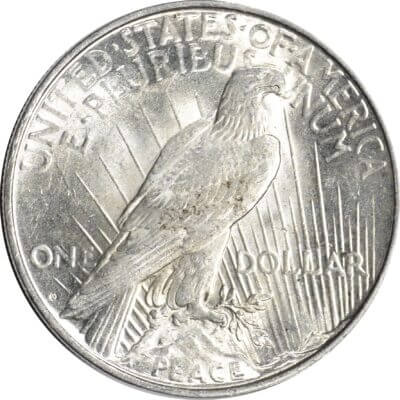 1922 S US Peace Silver Dollar $1 - AU - Roll of 20 Coins