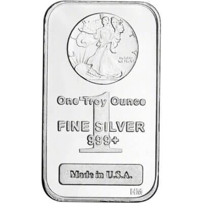TEN (10) 1 oz. Highland Mint Silver Bar - Walking Liberty Design .999+ Fine