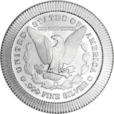 TWENTY (20) 1 oz. Silver Round - Morgan Stackable .999