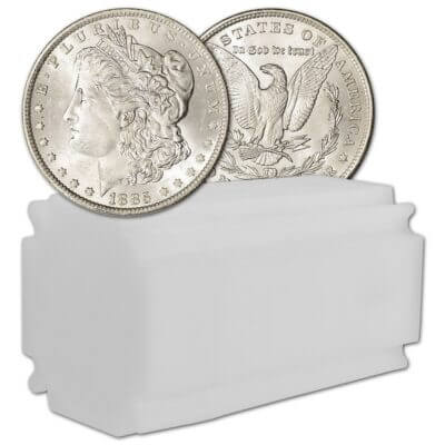 1885 O US Morgan Silver Dollar $1 - BU - Roll of 20