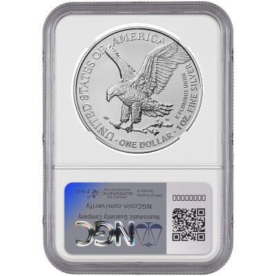 2024 (W) American Silver Eagle - NGC MS70 First Day Issue 1st Label