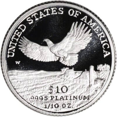 American Platinum Eagle Proof 1/10 oz $10 - Coin in OGP - Random Date