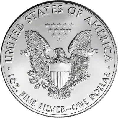 2017 American Silver Eagle 1 oz $1 - BU