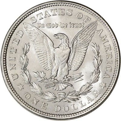 1921 US Morgan Silver Dollar $1 - BU