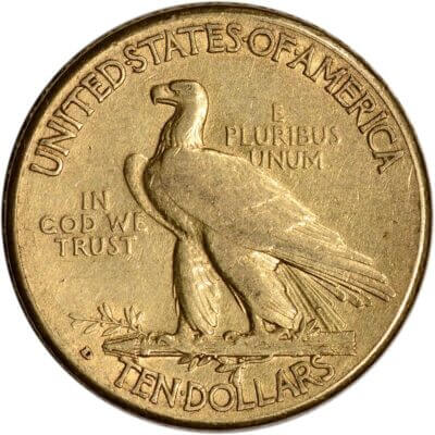US Gold $10 Indian Head Eagle - VF Condition - Random Date