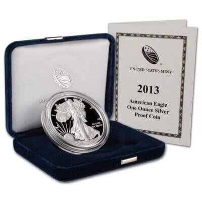 American Silver Eagle Proof 1 oz $1 - Coin in OGP - Random Date