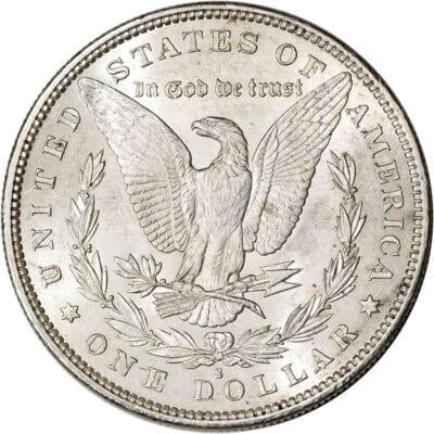 1880 S US Morgan Silver Dollar $1 - BU