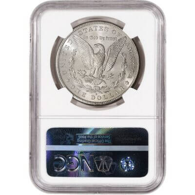 1881 S US Morgan Silver Dollar $1 - NGC MS65