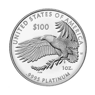 2023 W American Platinum Eagle Proof 1 oz $100 NGC PF70 UCAM First Day Issue ALS