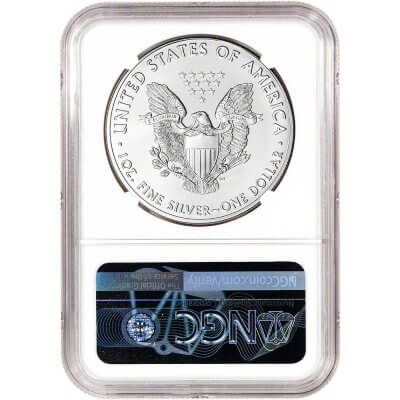 2021 American Silver Eagle Type 1 - NGC MS69