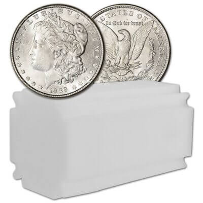 1889 US Morgan Silver Dollar $1 - BU - Roll of 20
