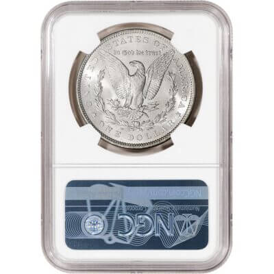 1879 US Morgan Silver Dollar $1 - NGC Brilliant Uncirculated