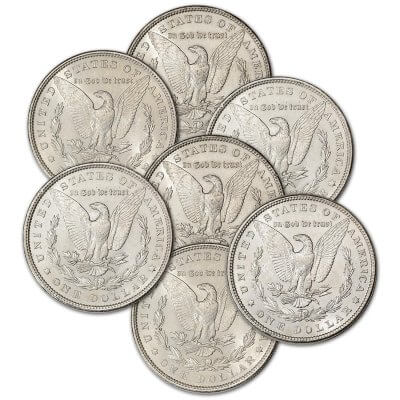 US Morgan Silver Dollar - AU - Pre 1921 Random Date