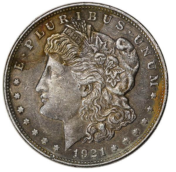 1921 US Morgan Silver Dollar - Cull