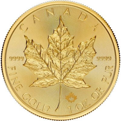 2026 Canada Gold Maple Leaf 1 oz $50 - BU