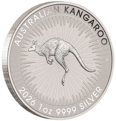 2026 P Australia Silver Kangaroo 1 oz $1 BU
