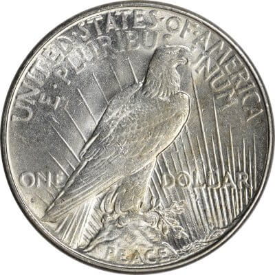 1927 S US Peace Silver Dollar $1 - AU - Roll of 20 Coins