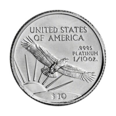 American Platinum Eagle (1/10 oz) $10 - BU - Random Date