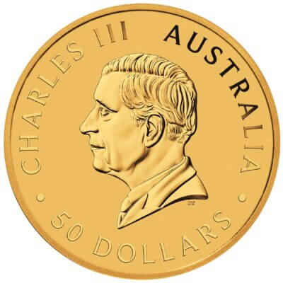 2026 P Australia Gold Kangaroo - 1/2 oz - $50 - BU