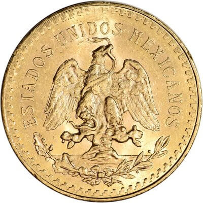 1927 Mexico Gold 50 Pesos - Average Circulated - 1.2056 oz