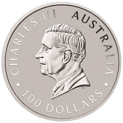 2026 P Australia Platinum Kangaroo 1 oz $100 - BU