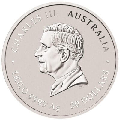 2026 P Australia Silver Lunar Series III Year of the Horse 32.15 oz Kilo $30 BU