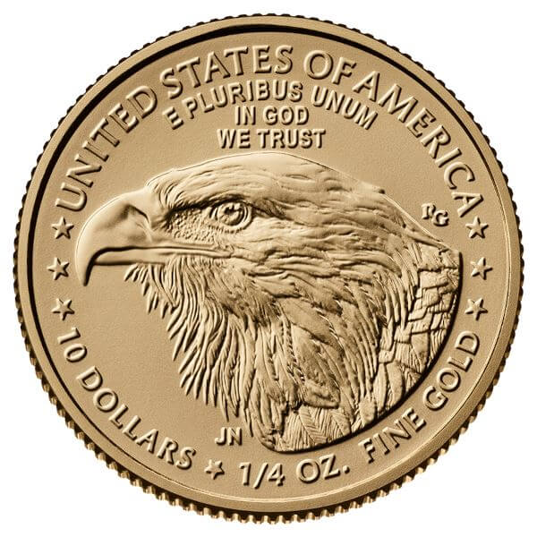 2026 American Gold Eagle 1/4 oz $10 - BU #2